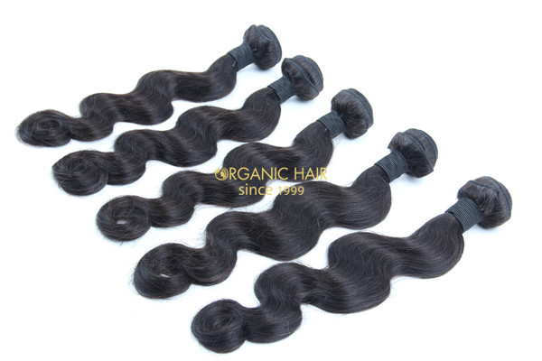 100 brazilian body wave human hair extensions